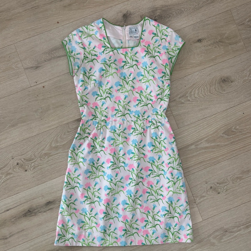 1960s mod The Vested Gentress vintage floral dress